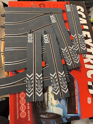 4 Rectas y 4 Cambios Scalextric Digital