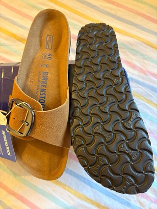 Sandalias Birkenstock Beige/Marrón Talla 40