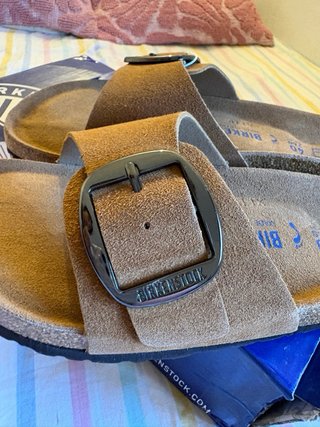 Sandalias Birkenstock Beige/Marrón Talla 40