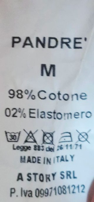 Pantaloni A Story Velluto Camello Tg. M