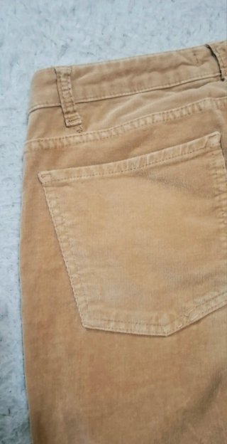 Pantaloni A Story Velluto Camello Tg. M