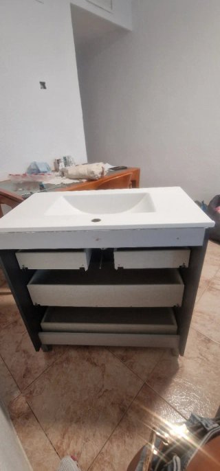 Mueble de baño con lavabo