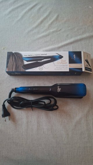 Plancha rizadora en Zig-Zag - MY HAIR Blue Crimper