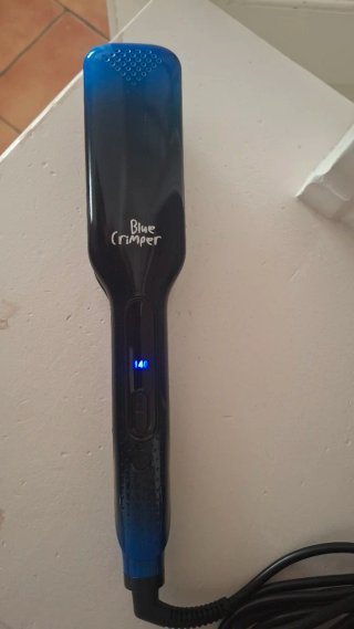 Plancha rizadora en Zig-Zag - MY HAIR Blue Crimper