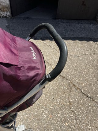 Carro de bebé Babyhome color burdeos