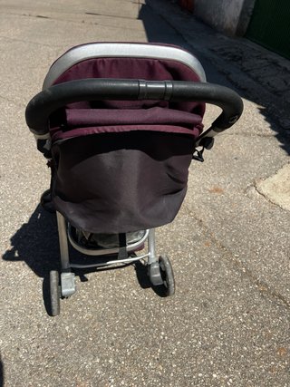 Carro de bebé Babyhome color burdeos