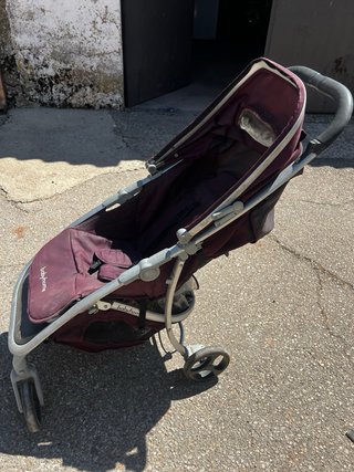 Carro de bebé Babyhome color burdeos