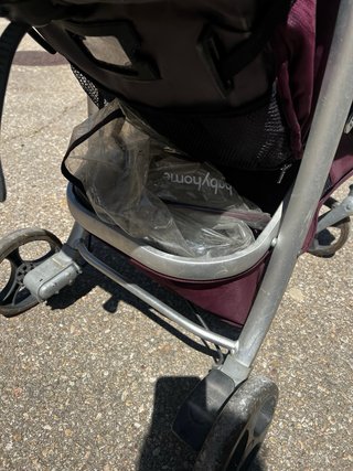 Carro de bebé Babyhome color burdeos