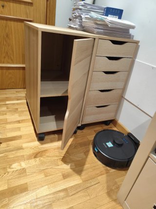 Cajoneras Alex Ikea con ruedas.