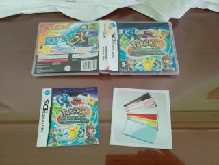 Caja y manuales Pokémon Ranger: Sombras de Almia