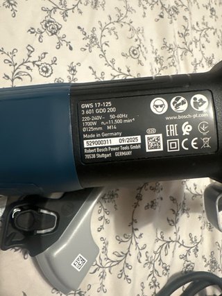 Radial Bosch GWS 17-125 Profesional