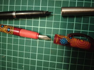 Lote de plumas de colección