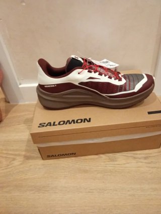 Salomon Zapatillas Running Rojas y Blancas