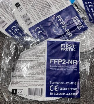 Mascarillas FFP2 NR First Protec (7 UD)