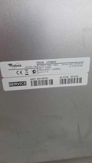 Microondas Horno Whirlpool