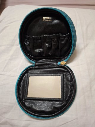Pochette Fendi Beauty Blu/Marrone Trapuntata