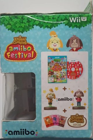 Caja Animal Crossing Amiibo Festival WiiU