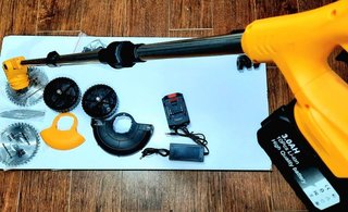 Desbrozadora a Batería con Accesorios