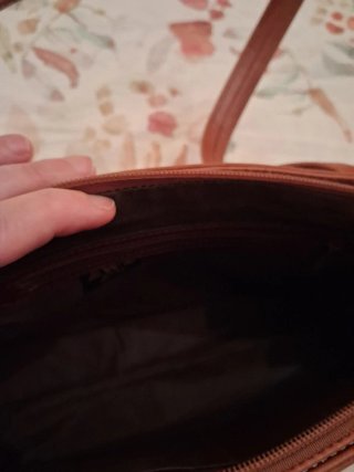 Bolso Piel Vintage Marrón