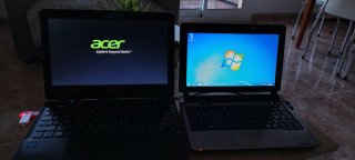 Portátiles Acer Negros