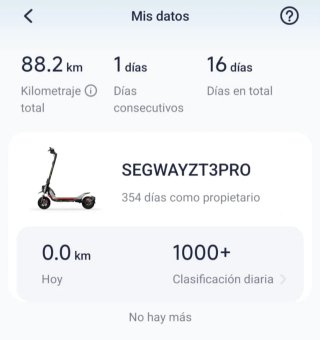 Patinete Eléctrico Segway ZT3PRO