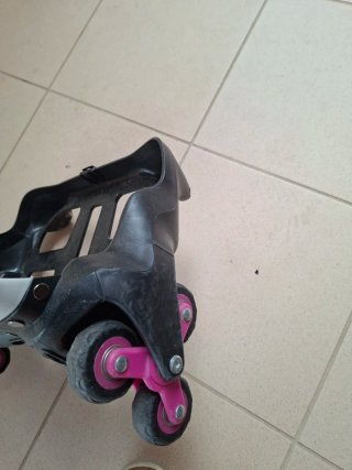 Trolley Seven Grigio/Rosa