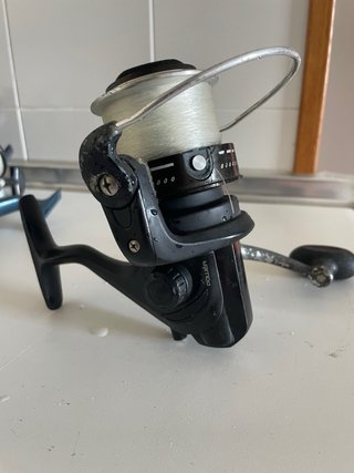 Lote 8 carretes pesca
