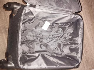 Maleta Totto Andromeda Negra Cabina S  Nueva