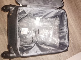 Maleta Totto Andromeda Negra Cabina S  Nueva