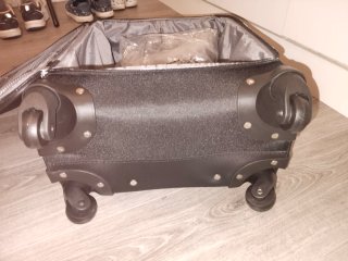 Maleta Totto Andromeda Negra Cabina S  Nueva