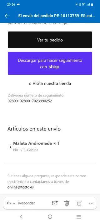 Maleta Totto Andromeda Negra Cabina S  Nueva