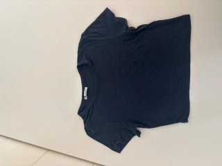 Top Zara azul oscuro