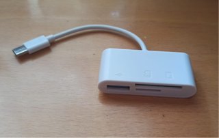 Lettore di schede SD/microSD/USB tipo C