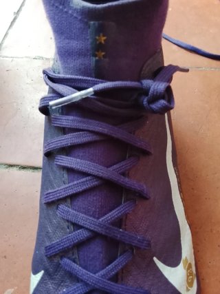 Zapatos de fútbol Nike Morados KM