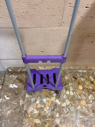 Carrito para mochila plegable