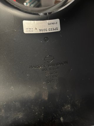 Cúpula Harley FXLRS FXDL Sportster Negra