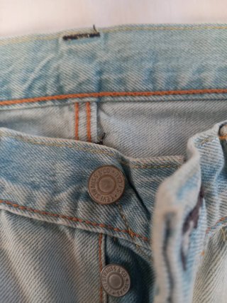 Levi's 501 Original W32 L32 Azul Claro