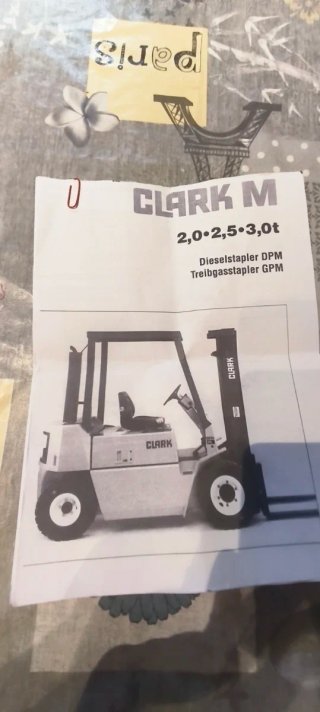 Carretilla elevadora Clark