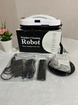 Robot electrico limpia cristales suelo y azulejos