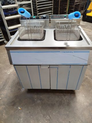Freidora Doble Eléctrica Hostelería