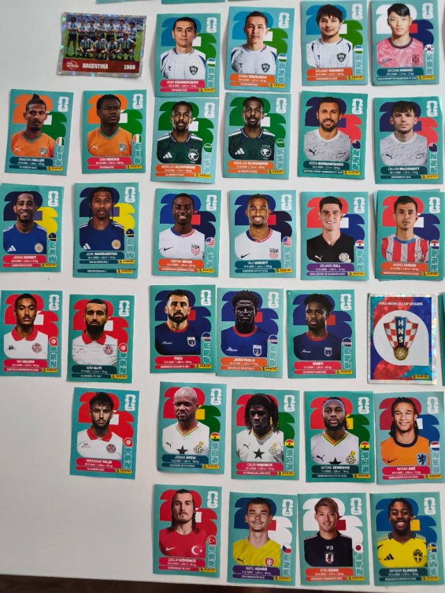 Cromos Panini Mundial - CAMBIO