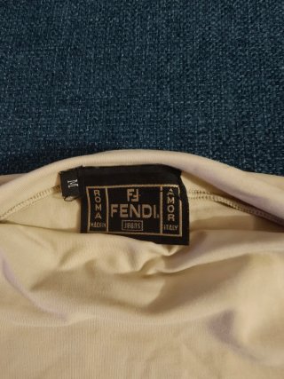 Maglia Fendi Jeans Beige