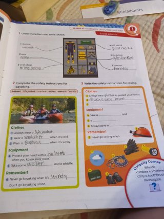 Libro ejercicios ingles kids can 5