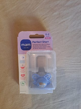 Chupete MAM 0-2 meses NUEVO (sin usar)