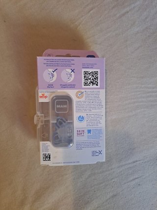 Chupete MAM 0-2 meses NUEVO (sin usar)