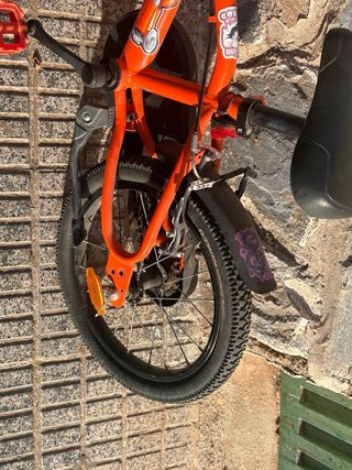 Bici infantil Btwin naranja