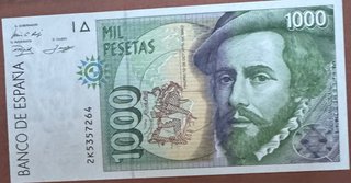 Billete 1000 pesetas 1992 UNC