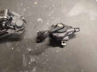 Cambio y maneta shimano xt 12v