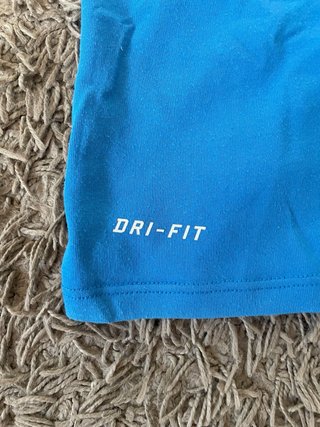 Maglietta Nike Dri-FIT Sportiva Azzurra