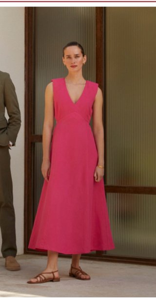 Vestido Pedro del Hierro Rosa